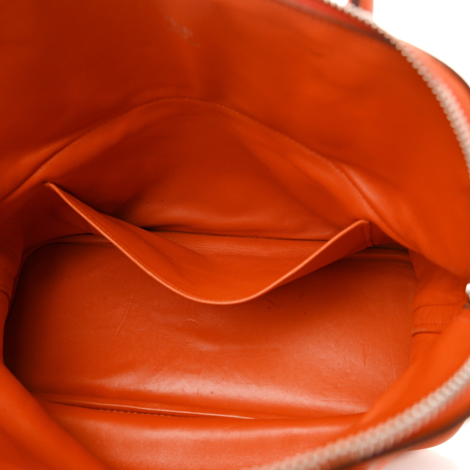 Hermes Taurillon Clemence Bolide 31 Orange 6 of 21