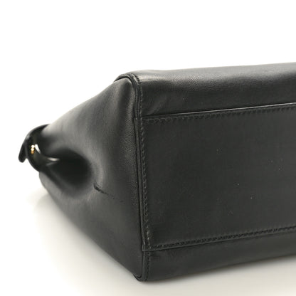 Fendi Nappa Mini Peekaboo Iconic Satchel Black 8 of 9