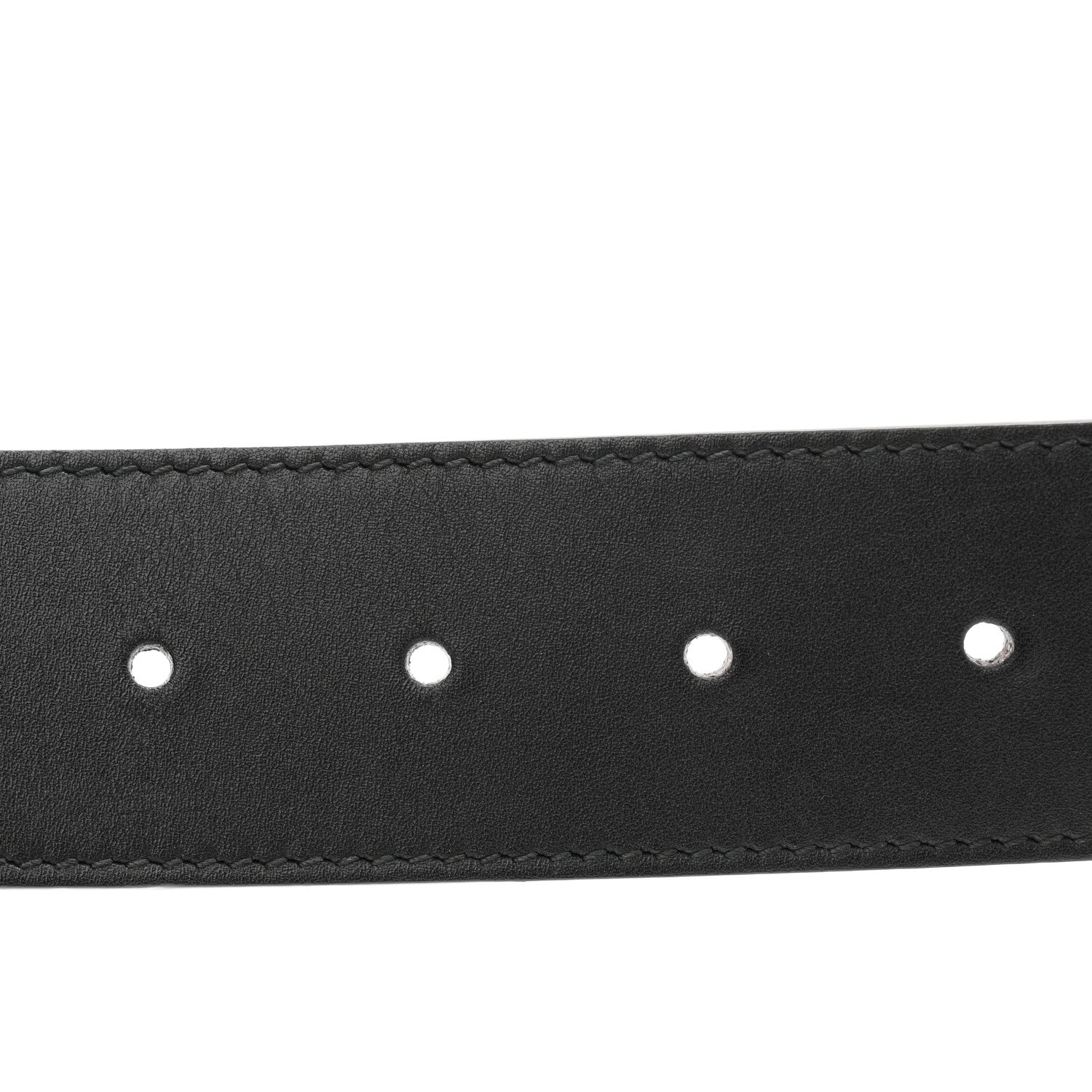 Gucci Calfskin Double G 40mm Belt 75 30 Black 4 of 5