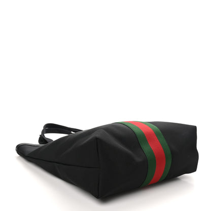Gucci Techno Canvas Web Vertical Tote Black 4 of 10