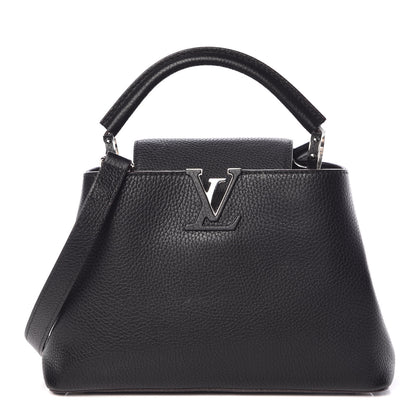 Louis Vuitton Taurillon Capucines BB Black 1 of 9