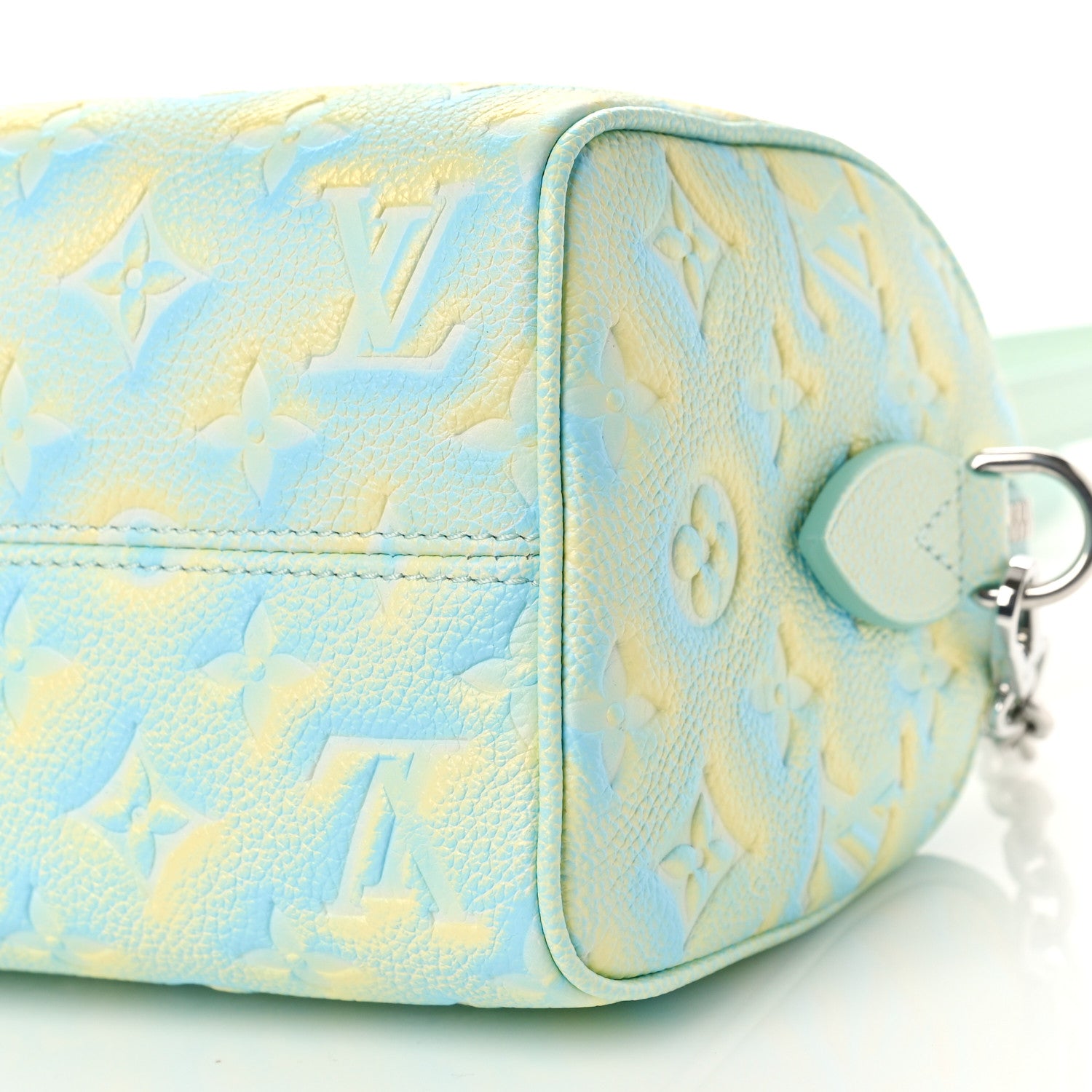 Louis Vuitton Empreinte Monogram Summer Stardust Speedy 20 Water Green 8 of 8