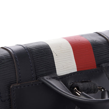 Louis Vuitton Epi Christopher Backpack Navy Stripes 10 of 12