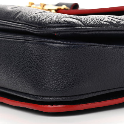 Louis Vuitton Empreinte Pochette Metis Marine Rouge 8 of 17