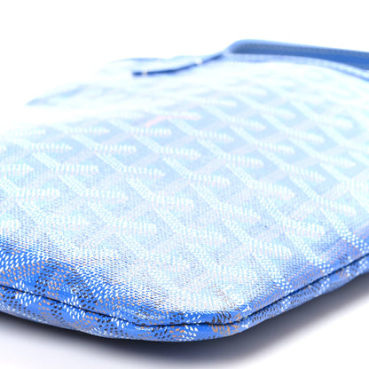 Goyard Goyardine Poitiers Tote Blue 10 of 10