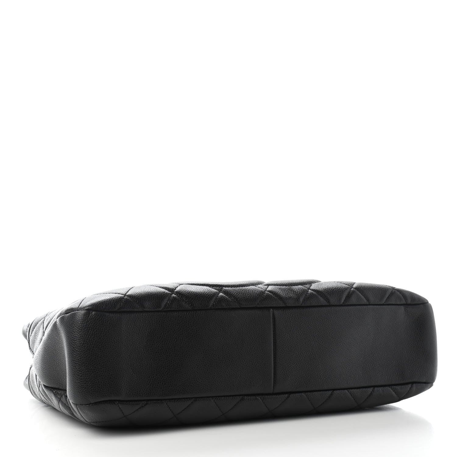 Chanel Caviar Quilted CC Timeless Soft Tote Black 4 of 10