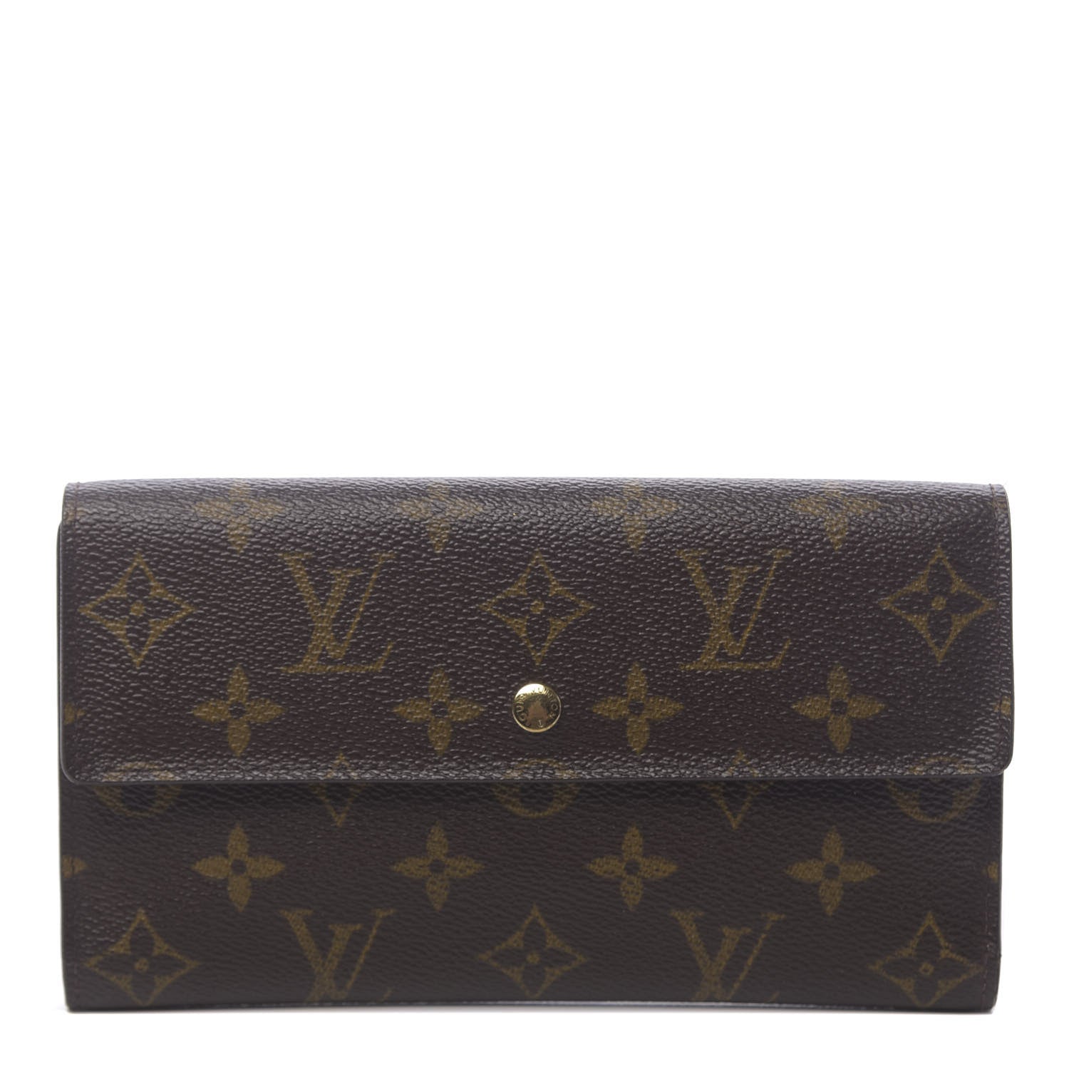 Louis Vuitton Monogram Porte Tresor International Wallet 1 of 11