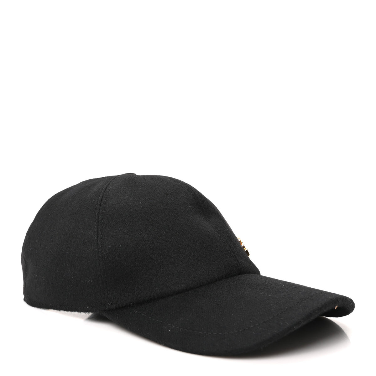 Chanel Cashmere CC Cap Hat Black 7 of 9