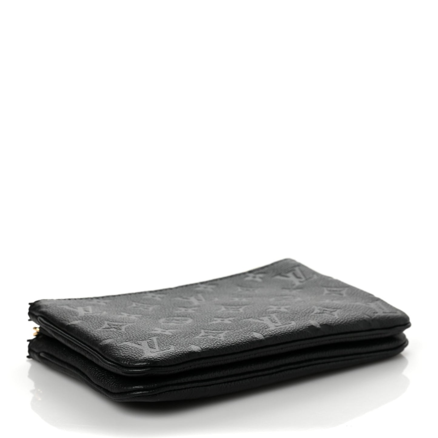 Empreinte Double Zip Pochette Black