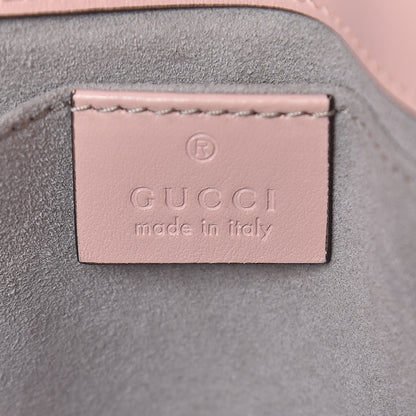 Gucci Calfskin Matelasse Mini GG Marmont Shoulder Bag Perfect Pink 6 of 11