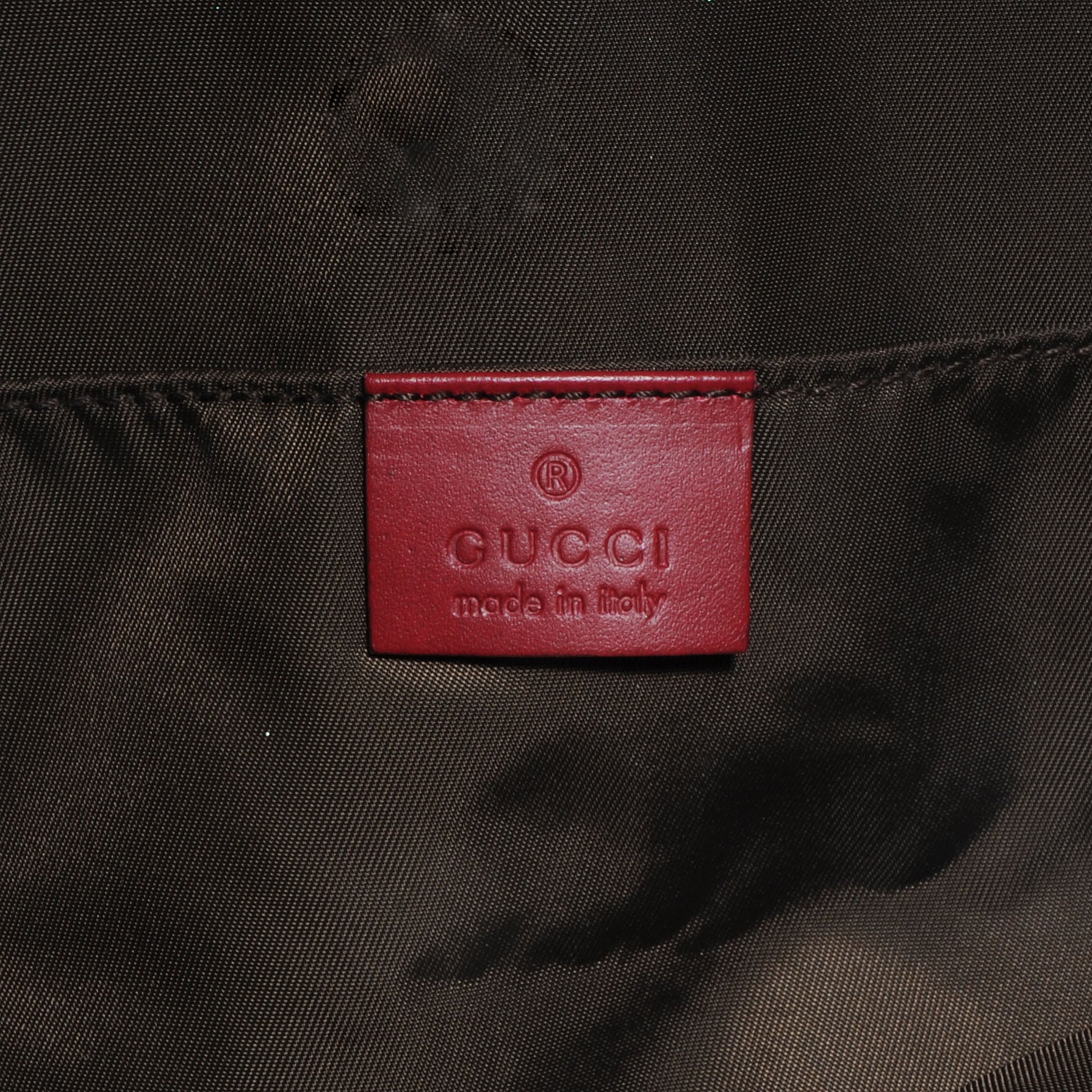 Gucci GG Monogram Medium Web Handle Vertical Tote Red 6 of 8