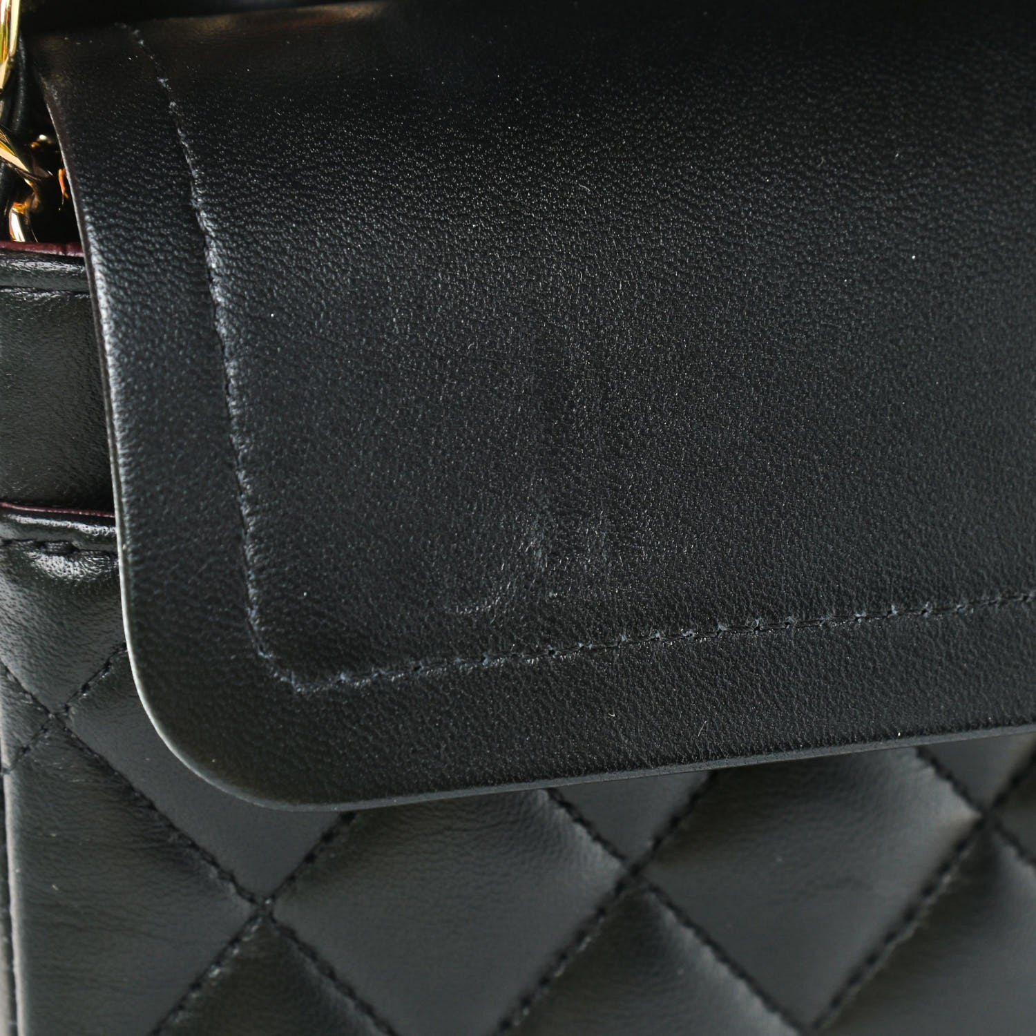 Chanel Lambskin Quilted Small Double Flap Black 10 of 10
