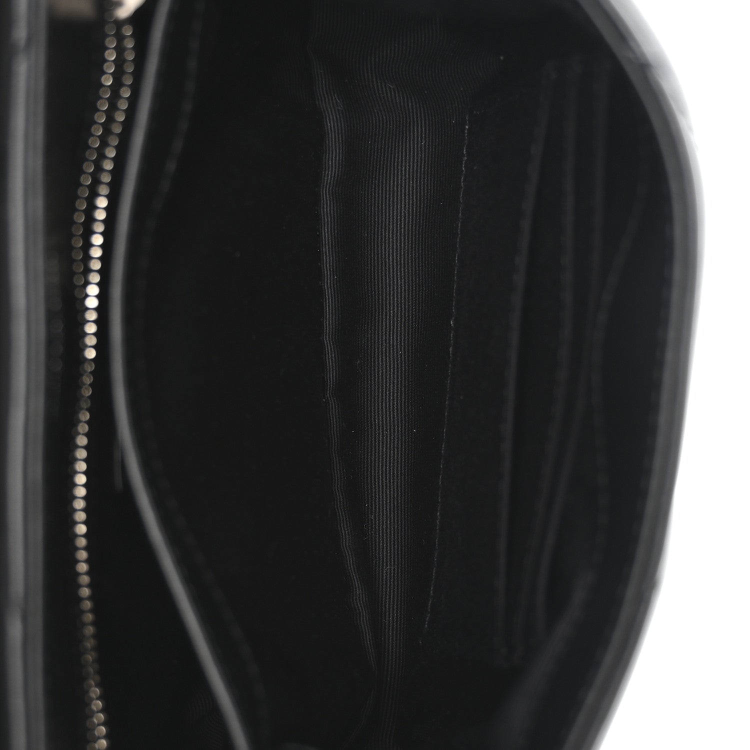 Saint Laurent Calfskin Y Quilted Monogram Toy Loulou Crossbody Bag Black 5 of 11