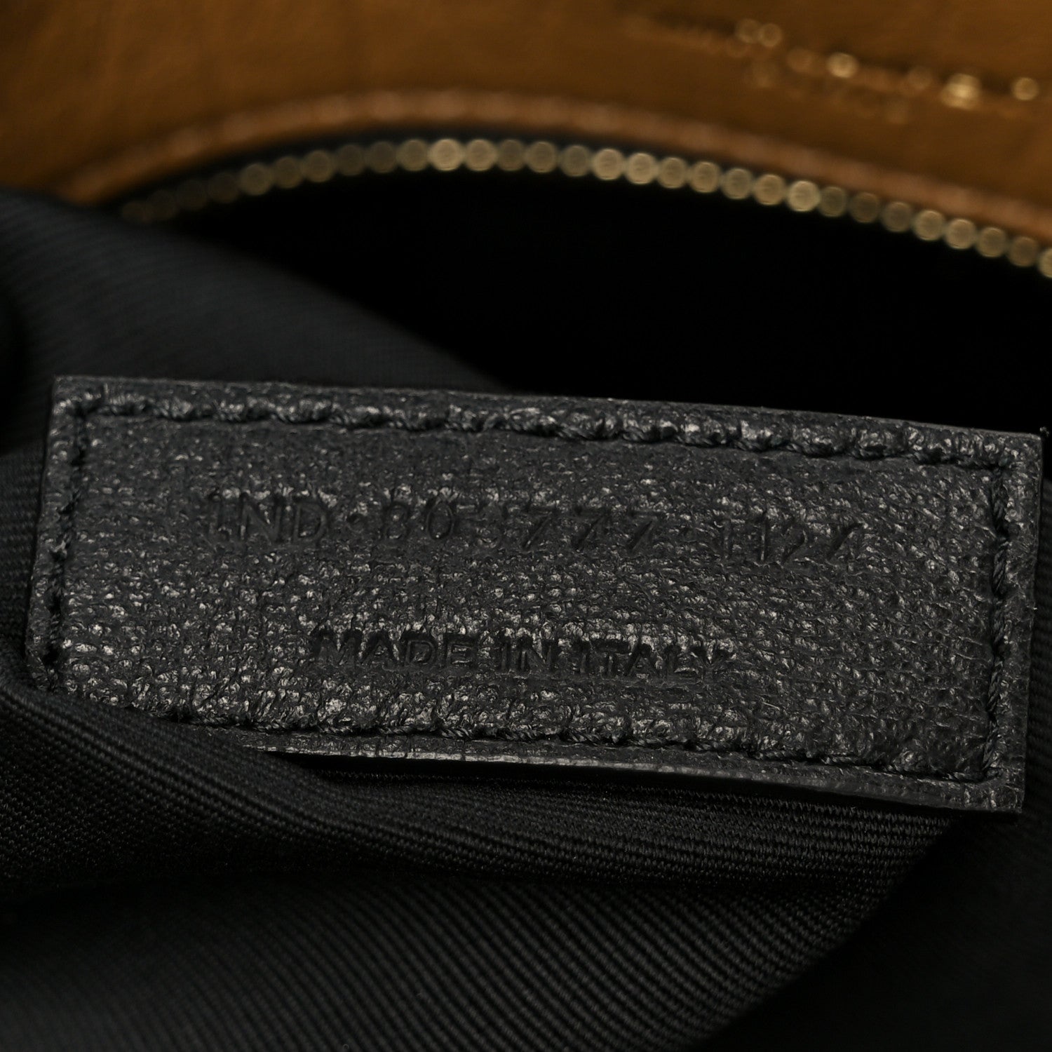 Saint Laurent Grained Lambskin Monogram Large Niki Chain Satchel Dark Cork 8 of 11