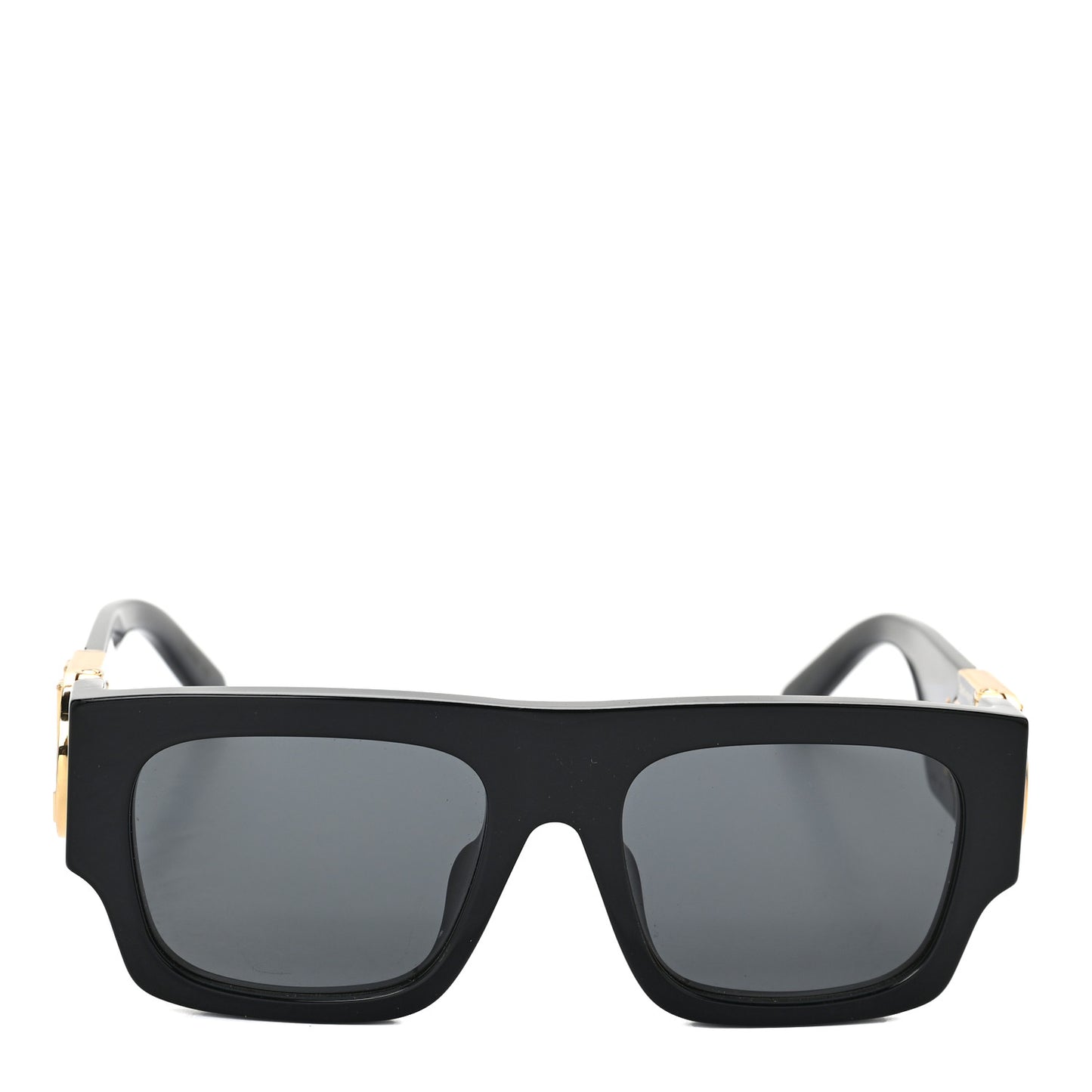 Acetate LV Link Square Sunglasses Z1478E Black