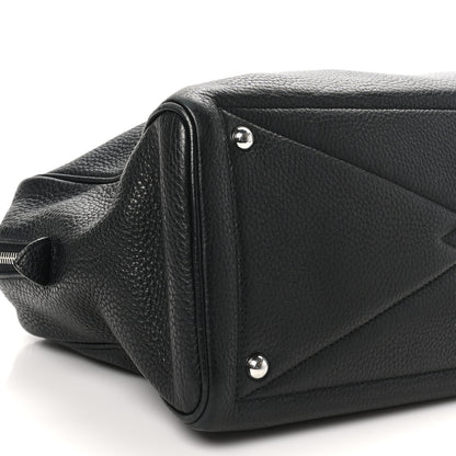 Hermes Taurillon Clemence Victoria II 35 Black 9 of 13