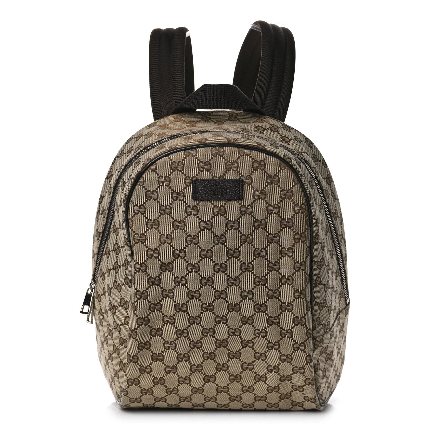 Gucci Monogram Travel Backpack Dark Brown 1 of 9