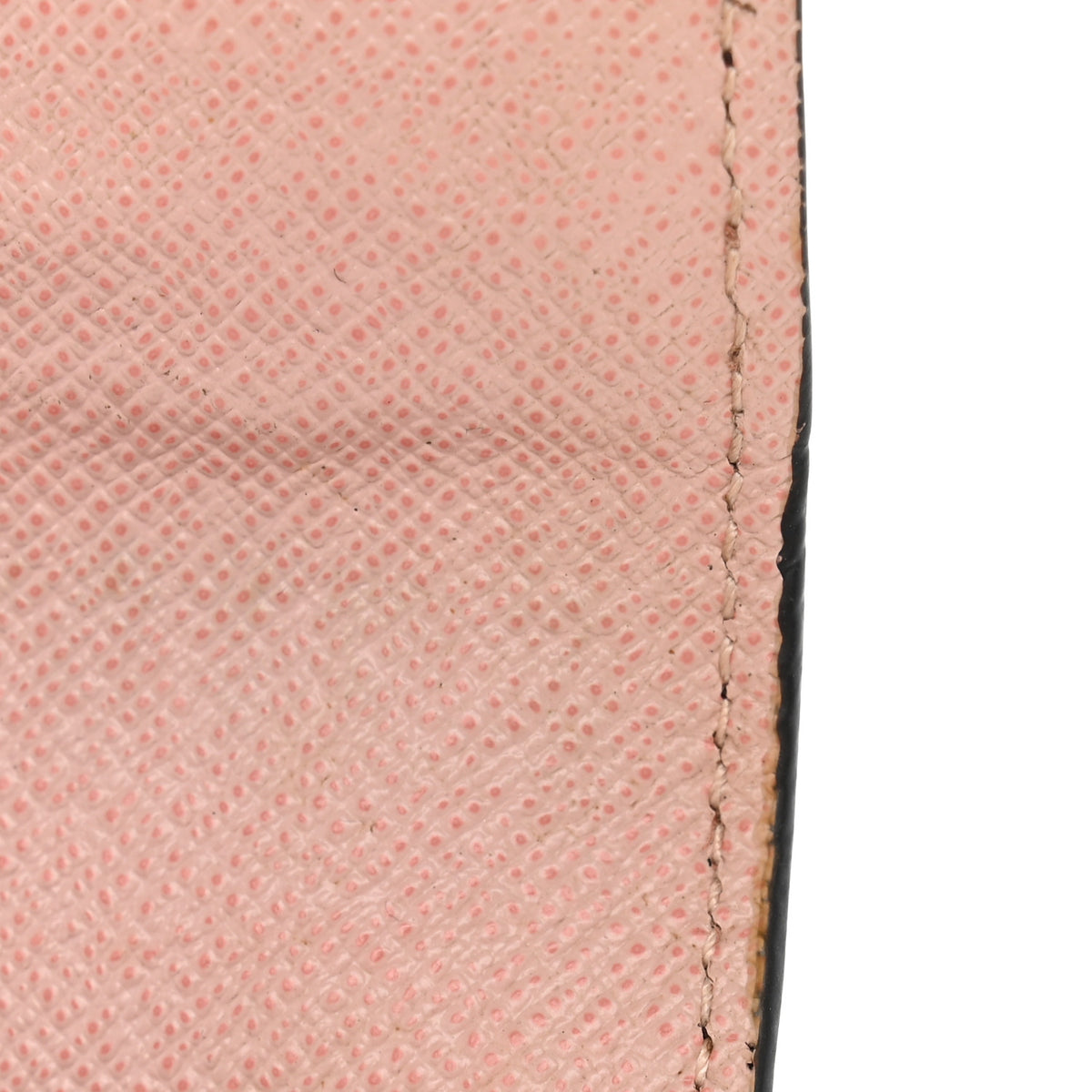 Monogram Emilie Wallet Rose Ballerine