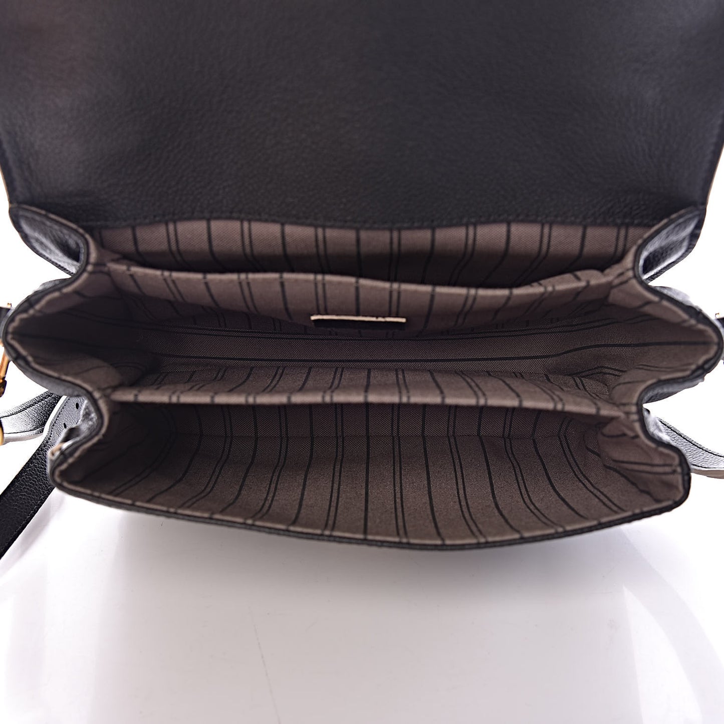 Empreinte Braided Pochette Metis Black