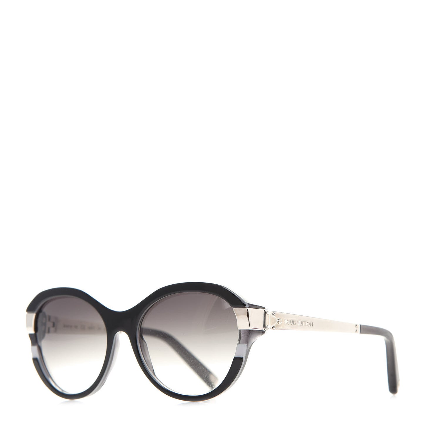 Acetate Petit Soupcon Cat Eye Sunglasses Z0489W Black
