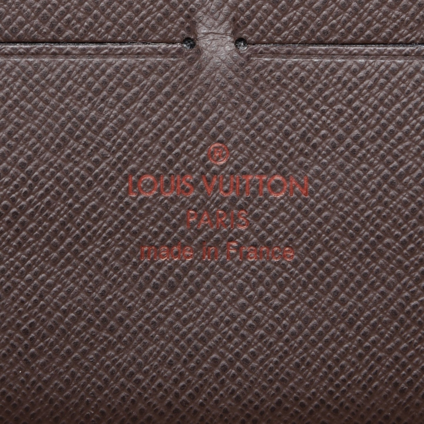 Damier Ebene Zippy Organizer Wallet