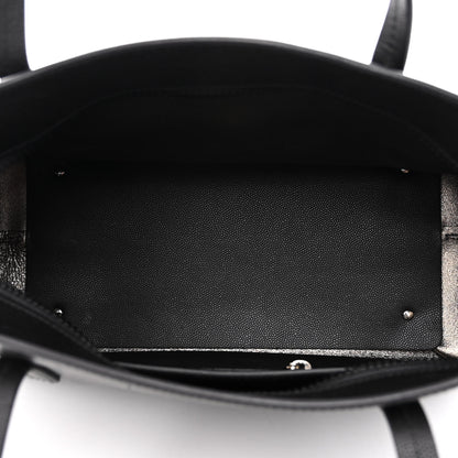 Salvatore Ferragamo SALVATORE FERRAGAMO Calfskin Medium Tote Black 4 of 11