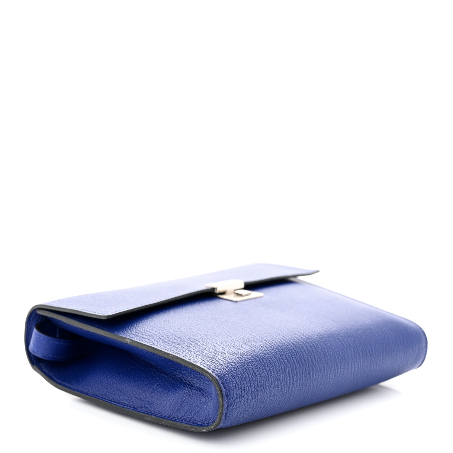 Hermes Chevre Mysore Clic 16 Wallet Bleu Electrique 4 of 10