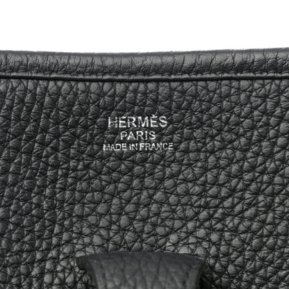 Hermes Taurillon Clemence Evelyne III PM Black 6 of 12