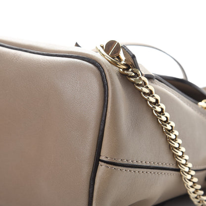 Chloe Suede Calfskin Mini Faye Backpack Motty Grey 12 of 21