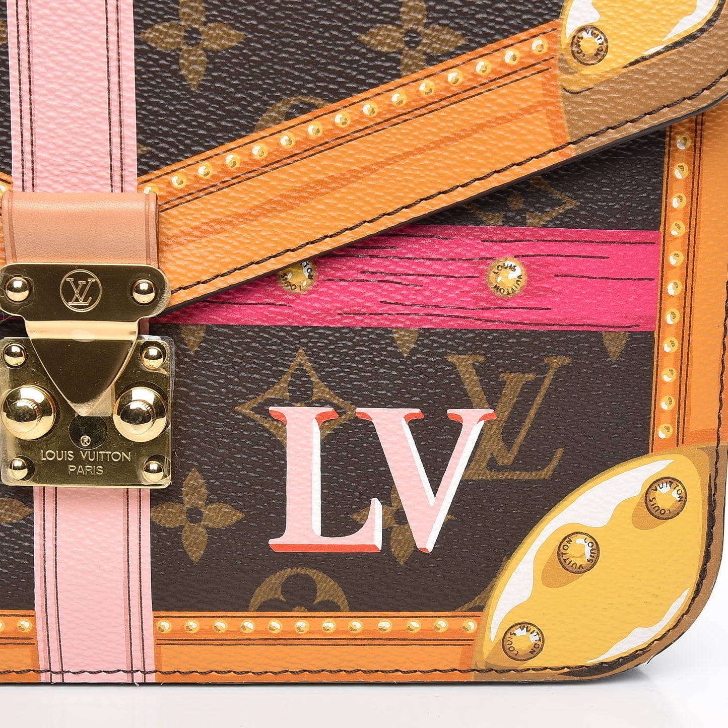 Monogram Summer Trunks Pochette Metis