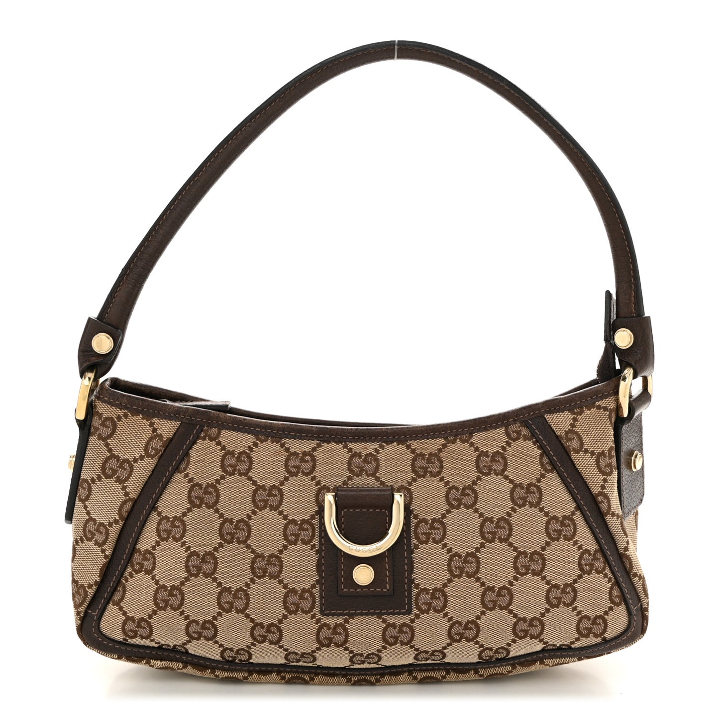 Monogram D Ring Abbey Pochette Brown