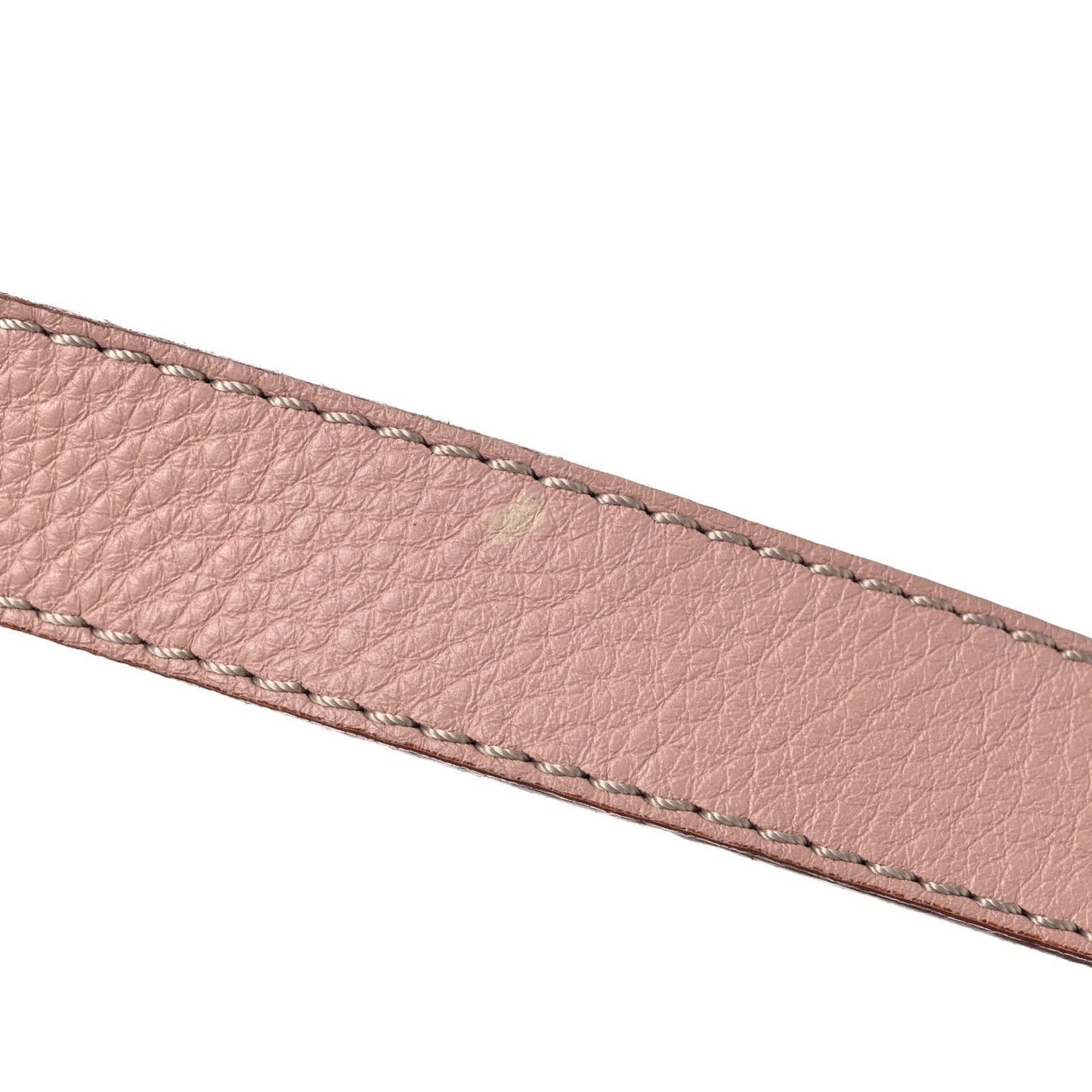 Calfskin Medium Marcie Round Zip Crossbody Blush Nude