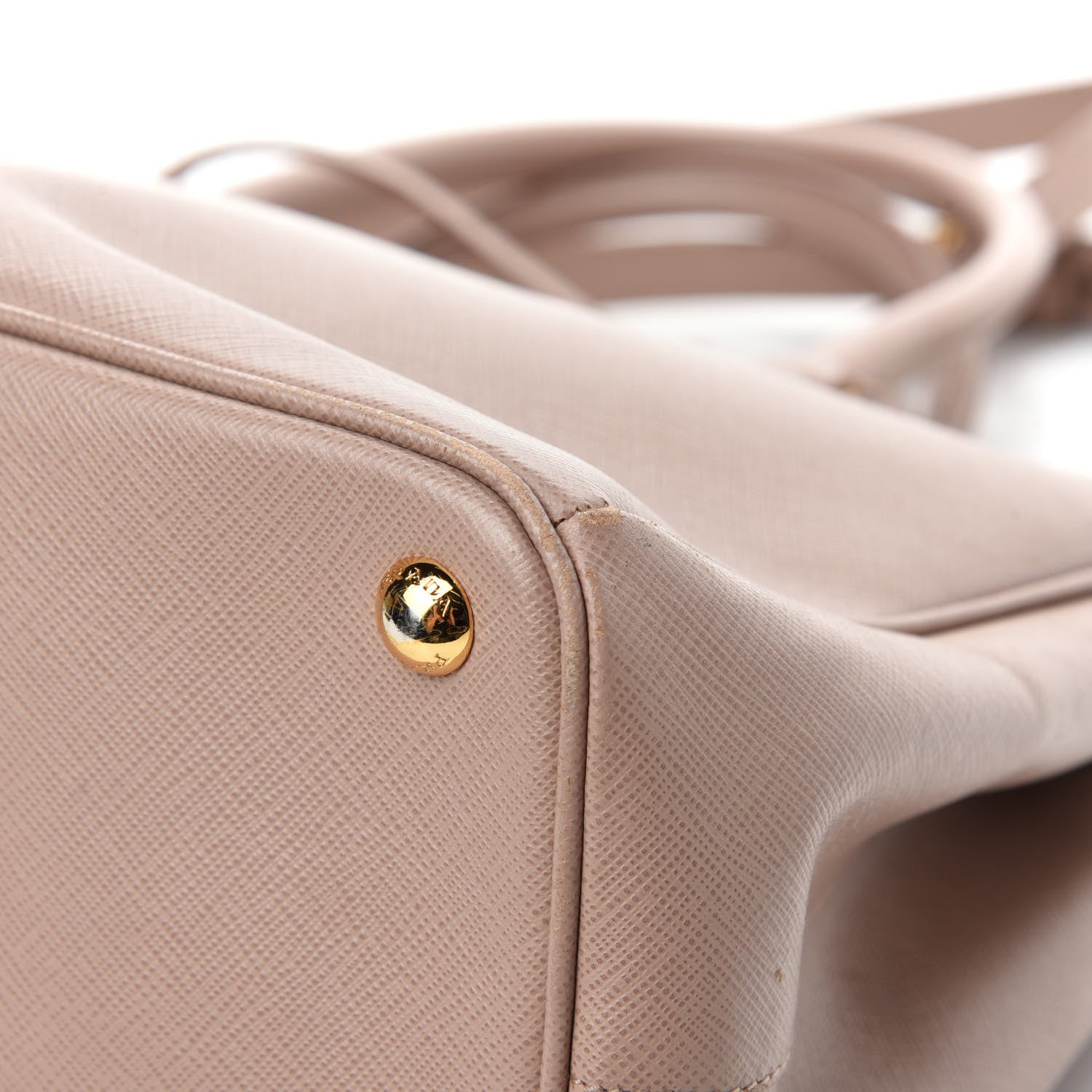 Prada Saffiano Medium Galleria Double Zip Tote Cammeo 15 of 16