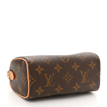 Louis Vuitton Monogram Nano Speedy Bandouliere 4 of 10