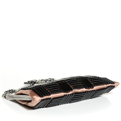 Chanel Satin Evening Bag Beige 4 of 7