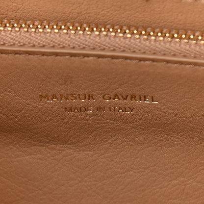 Mansur Gavriel Calfskin Mini Zip Multitude Tote Nocciola 6 of 10