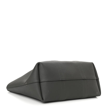 Moynat Taurillon Gex Calfskin Duo Reversible Tote Greige Zinc 5 of 10