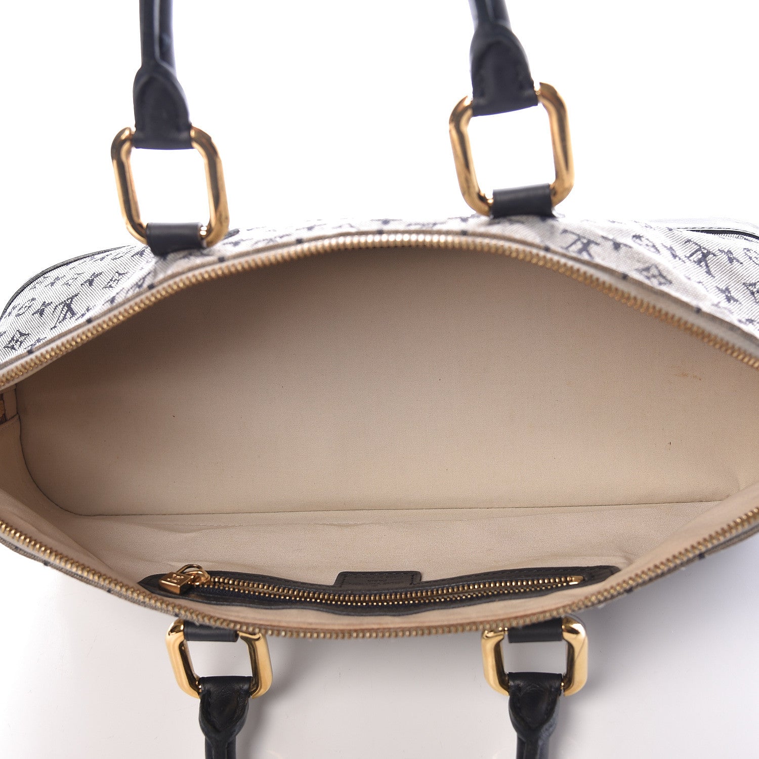 Louis Vuitton Mini Monogram Alma Long Blue 5 of 11