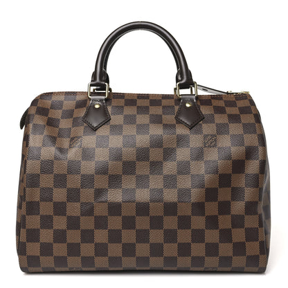 Louis Vuitton Damier Ebene Speedy 30 1 of 9