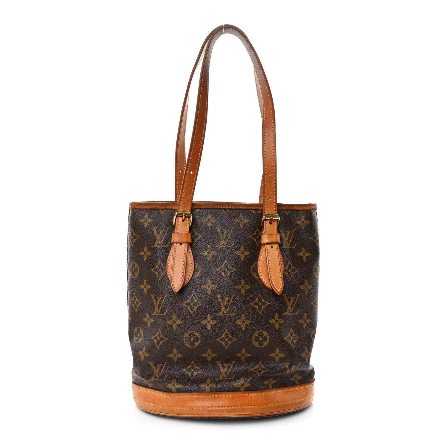 Louis Vuitton Monogram Petit Bucket 23 1 of 11