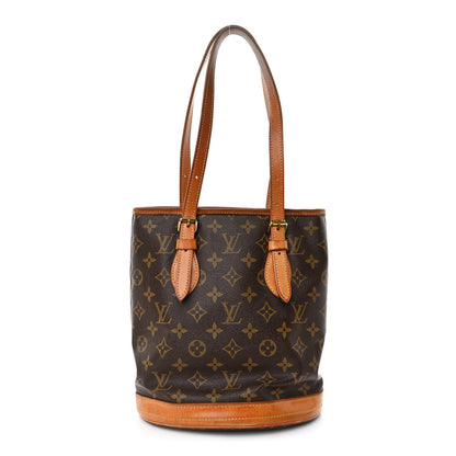 Louis Vuitton Monogram Petit Bucket 23 1 of 11