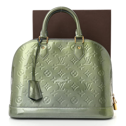 Louis Vuitton Vernis Alma PM Givre 11 of 11