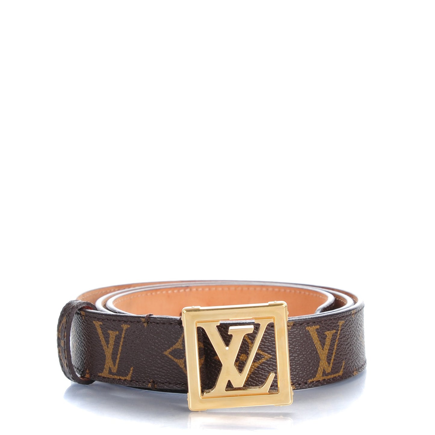 Monogram LV Frame Belt 95 38