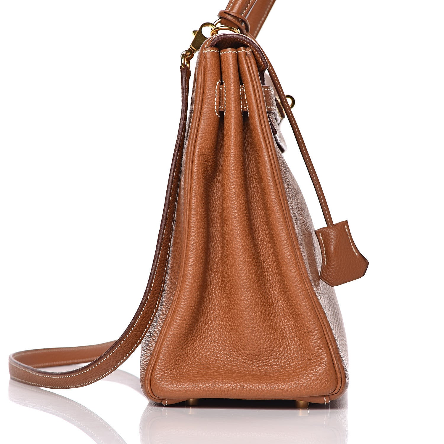 Hermes Togo Kelly Retourne 35 Gold 27 of 38