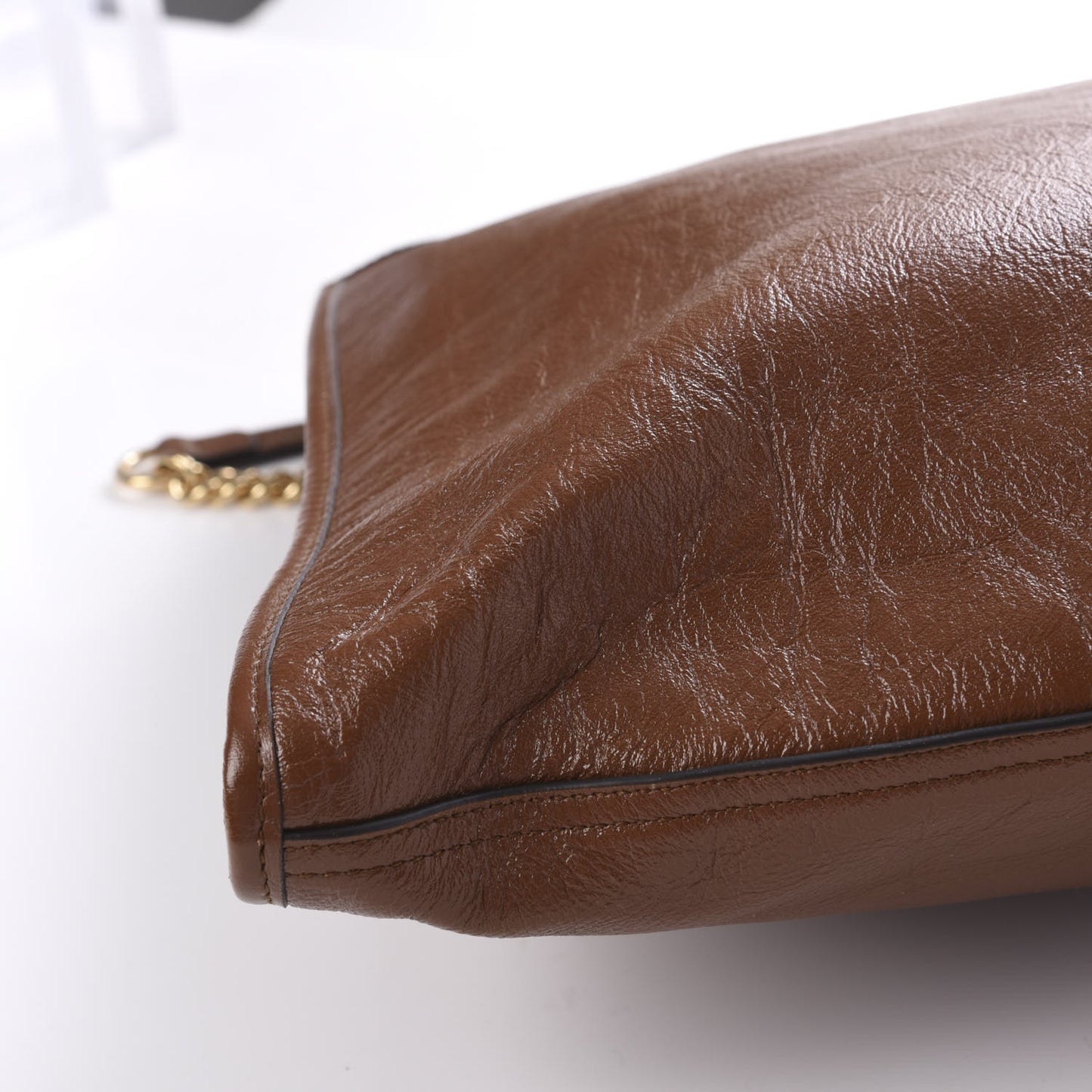 Calfskin Large Rajah Chain Tote Cuir