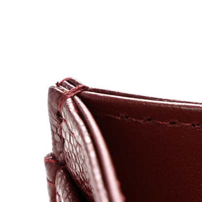 Chanel Caviar Quilted Card Holder Burgundy 9 of 10