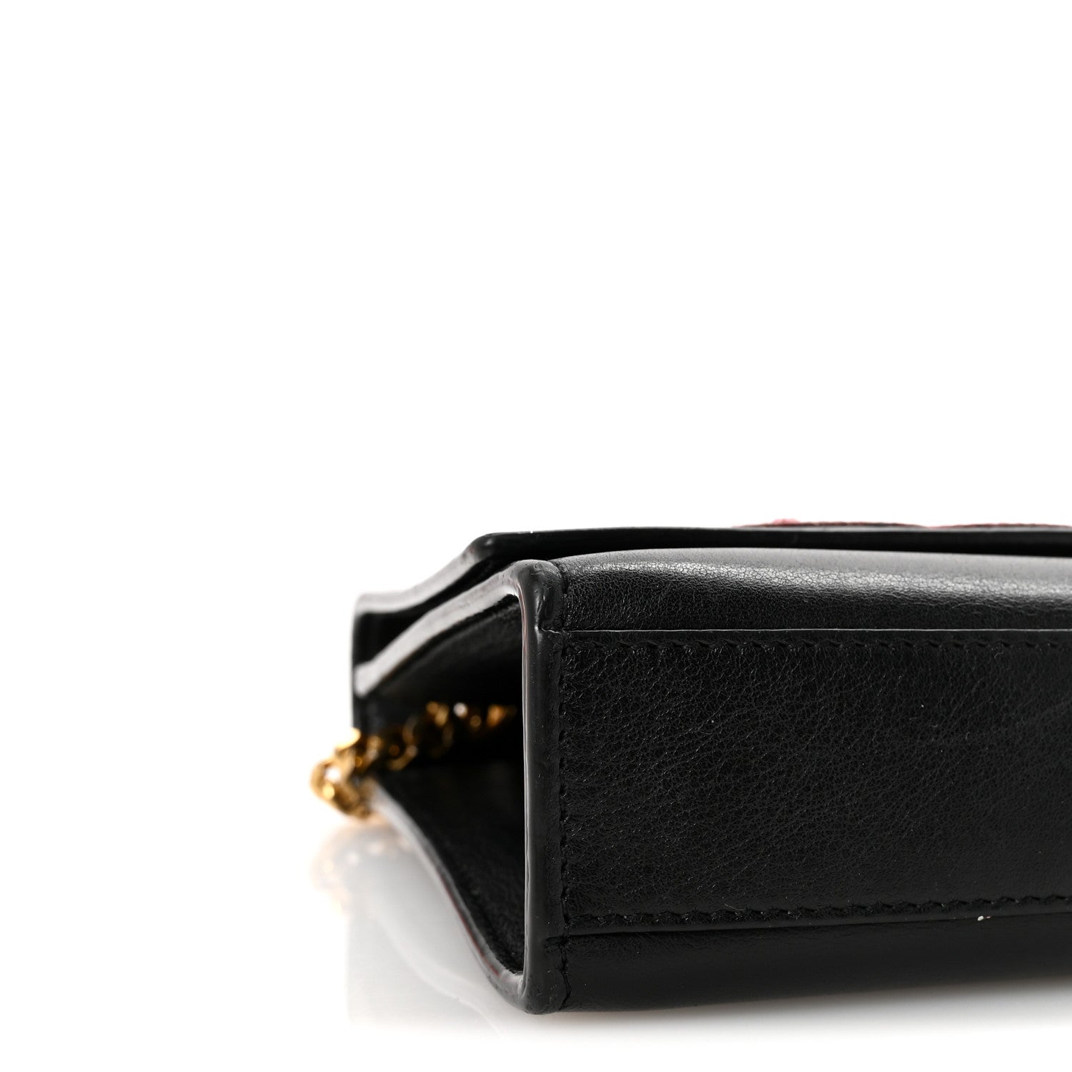 Saint Laurent Lambskin Medium Cloud Star Monogram Kate Satchel Black 14 of 17