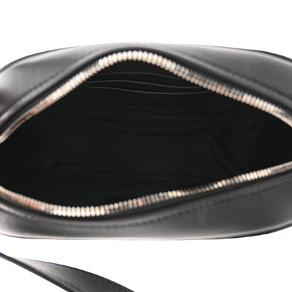Salvatore Ferragamo SALVATORE FERRAGAMO Calfskin Double Gancio Crossbody Bag Black 5 of 10