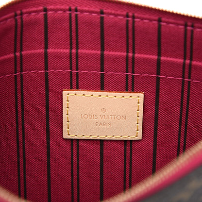 Louis Vuitton Monogram Neverfull MM GM Pochette Pivoine 5 of 7