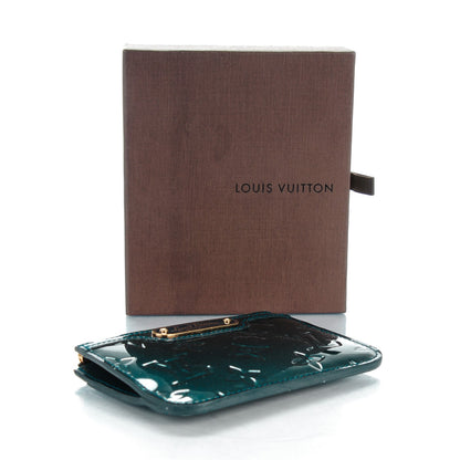 Louis Vuitton Vernis Key Pouch Blue Nuit 4 of 7